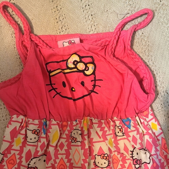 Girls Hello Kitty summer dress - Picture 3 of 4